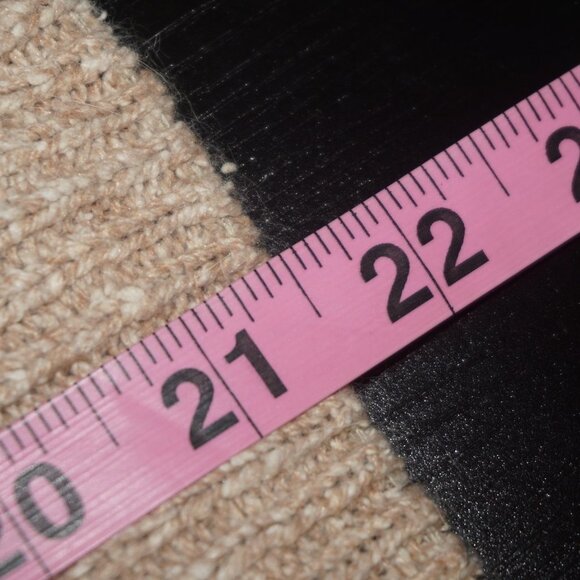 Vintage 80s Fisherman Knit Silk Angora Sweater - Picture 6 of 7